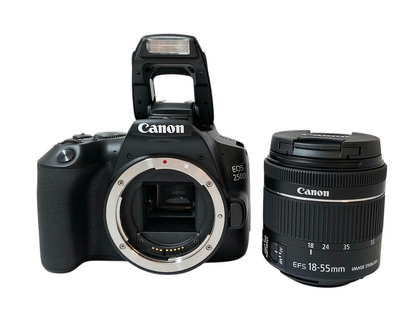 Canon EOS 250D DSLR Camera Black + EF-S 18-55mm f/4-5.6 IS STM Lens