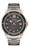 Bulova Marine Star Black Dial Mens Watch 98D127