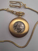 Mount Royal Gold Automatic Pocket Watch with Original Box And Gold Chain