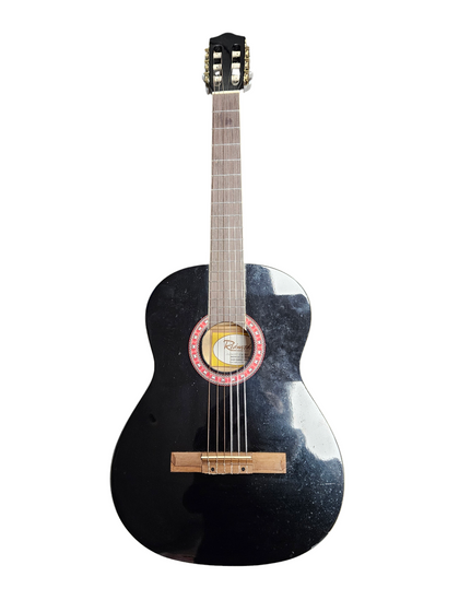 Redwood CG-144 Acoustic Guitar - Black with Case