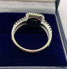 18ct White Gold Ring (O)
