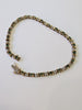 9ct Gold Diamond & Emerald Bracelet