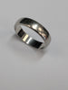 PLATINUM WEDDING BAND RING size K