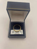 18CT GOLD RING With Clear stone