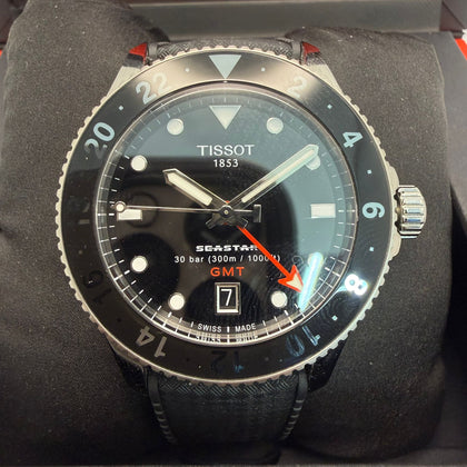 Tissot Seastar 40mm  T1208521705100 Box and Paperwork