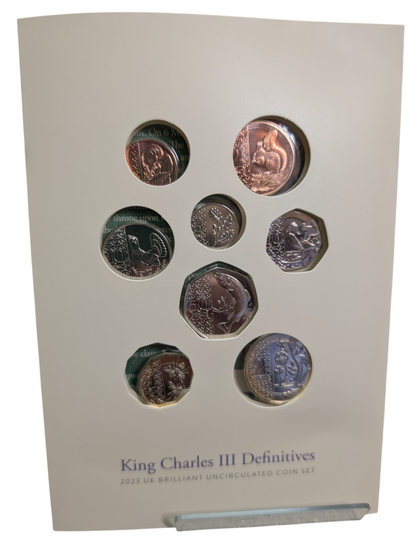 King Charles III Uncirculated Coin Set