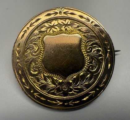 9CT GOLD BADGE