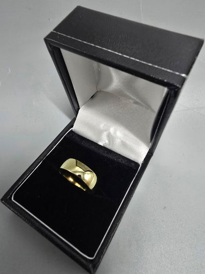 9ct Gold Ring 375 2.1G Size M