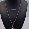 9ct Yellow Gold Belcher Chain Necklace With Bury FC Pendant - 14.25 Grams - 22" Long