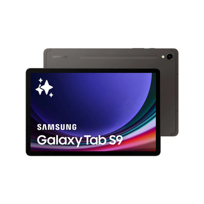 Samsung Galaxy Tab S9 5G Android Tablet, 128GB Storage, S Pen Included, Unlocked, Graphite, 3 Year Extended Warranty (UK Version)