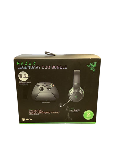 Razer Legendary Duo Bundle for Xbox Kaira Wireless Headset and Quick Charging Stand -