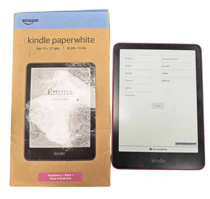 Amazon Kindle PaperWhite 16GB 12th Gen **Boxed**