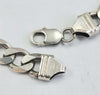Silver Curb Bracelet 8.5"
