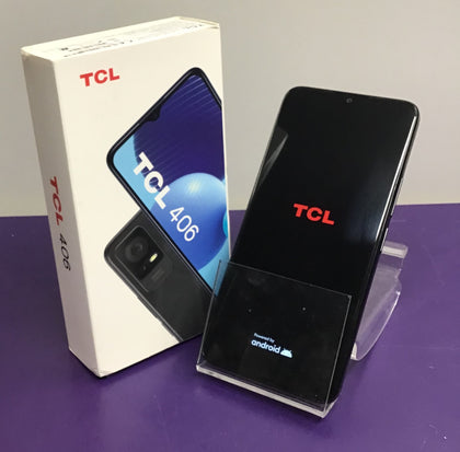 **BOXED** TCL 406 - 32GB - Dual Sim - Dark Grey - UNLOCKED