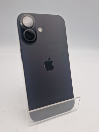 Apple iPhone 16 128GB black unlocked unboxed smartphone (94% Battery Health)