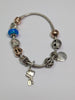 Pandora Bracelet With 10 Charms