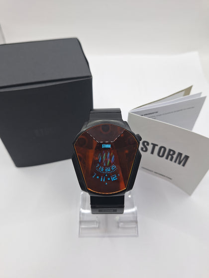 STORM DARTH SLATE RED SPECIAL EDITION WATCH 24744 COMES BOXED WITH BOOKLET