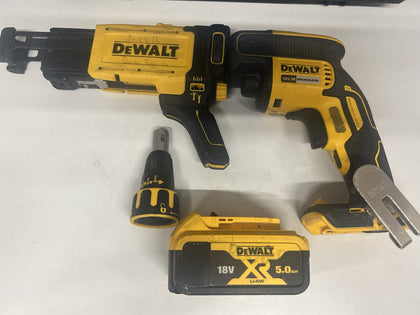DeWalt DCF620 + DCF6202 Brushless Collated Drywall Screwdriver
