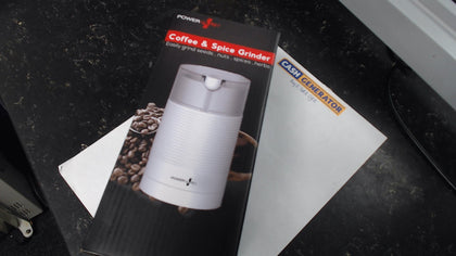 Powerplus Coffee & Spice Grinder 150W White