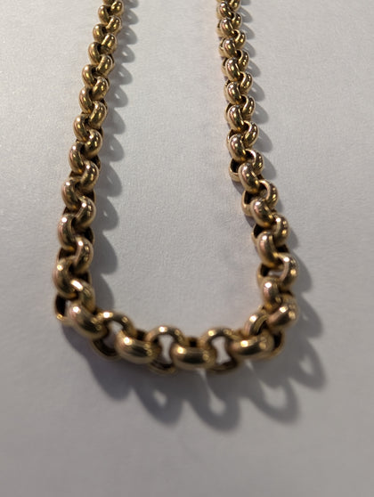 9ct Gold Belcher Chain