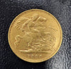 22ct 1900 Victoria Half Sovereign Coin - 3.9G