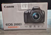 *Brand New* Canon EOS 2000D Black + 18-55mm IS II