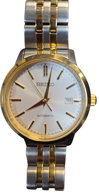 Seiko SRPH92K1 Two Tone Automatic Bracelet Watch - W24138
