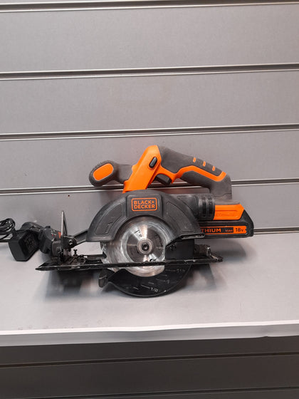 Black & Decker - BDCCS18N Circular Saw 140mm 18V with battery and charger