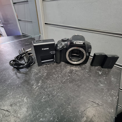 Canon EOS 1100D 12.2MP DSLR Digital SLR Camera Body Only With 2 Batts & Charger