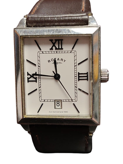 Rotary GS03875/21 Tank Faced Watch Unisex**Boxed**