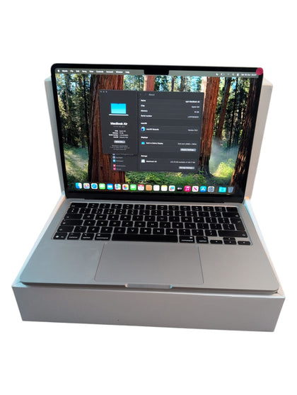 MacBook Air 16,12/M4 (10-CPU 8-GPU)/16GB/256GB SSD/13