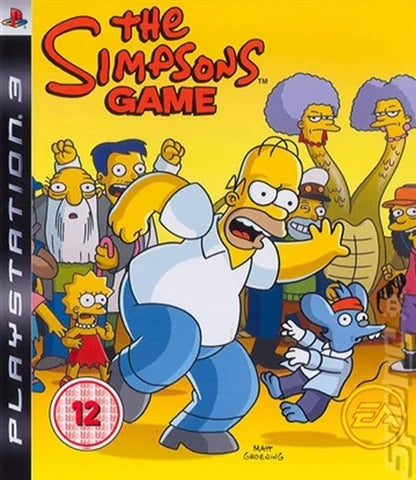PS3 the simpsons game