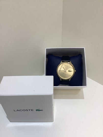 LACOSTE LADIES WATCH WITH LEATHER STRAP