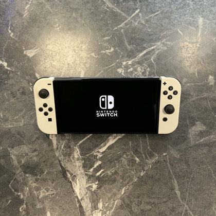 Nintendo Switch OLED - 64GB White Gaming Console Only