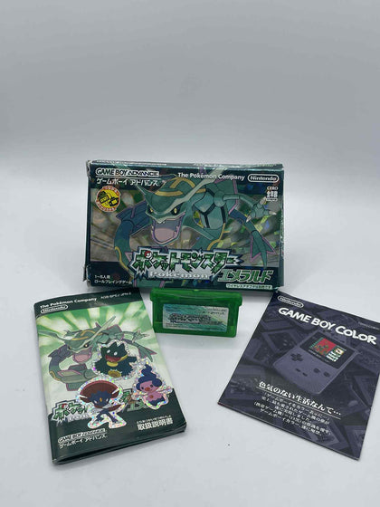 Pokemon Emerald GBA Nintendo Gameboy Advance Game