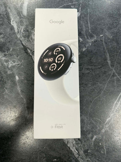 Google Pixel Watch 3 LTE 45mm Smartwatch Polished Silver