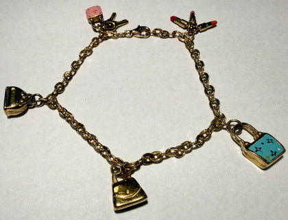 9ct Gold Charm Bracelet