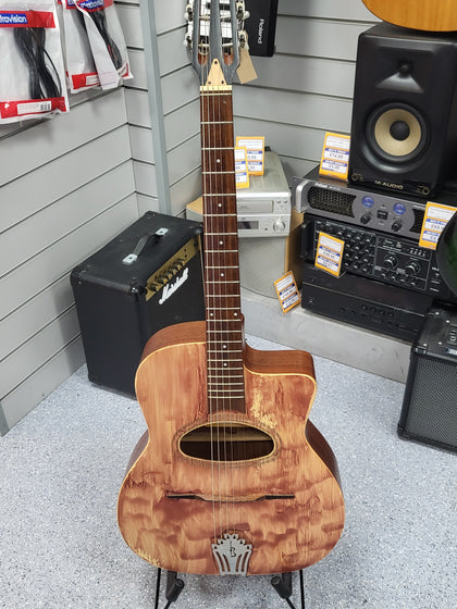 APC Gypsy jazz guitar - Custom Painted Accoustic