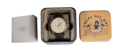 Fossil Watch ST4209 Brown Leather Strap