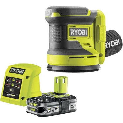 Ryobi RROS18-125SA 18V ONE+ Orbital Sander KIT (1 x 2.5 Ah)