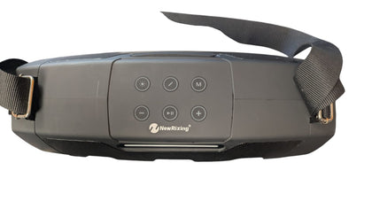 NewRixing NR8888W Portable TWS Black Wireless Bluetooth Speaker