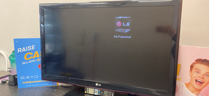 LG 42” TV WITH REMOTE LEIGH STORE