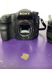 Sony a68 camera with lens