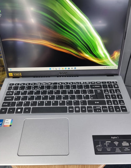 Acer Aspire 3 15.6 Laptop, Intel Core I5 11th Gen, 256gb Ssd, Silver