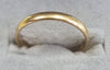 18ct Yellow Gold Band Size "M"