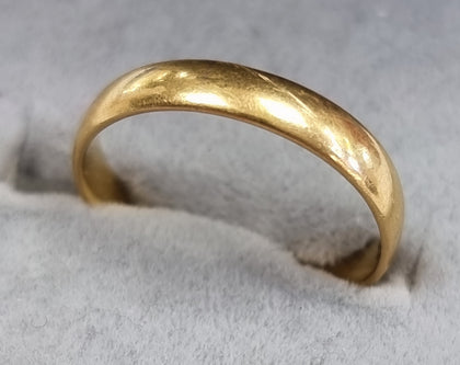 22ct Gold Ring Size 