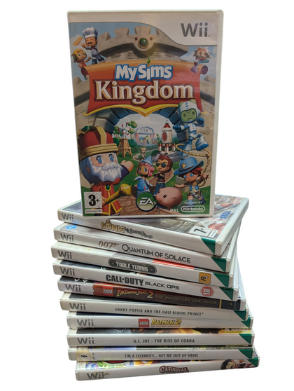 23 x NINTENDO WII GAMES PRESTON STORE