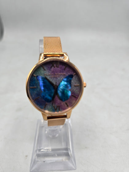 olivia burton butterfly watch