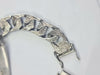 Silver Vintage Curb I.D Bracelet 8"