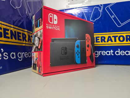 Console, 32GB HAC-001-01 + Neon Red/Blue Joy-Con